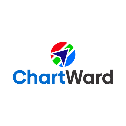 ChartWard.com logo, a brandable .com business name for sale