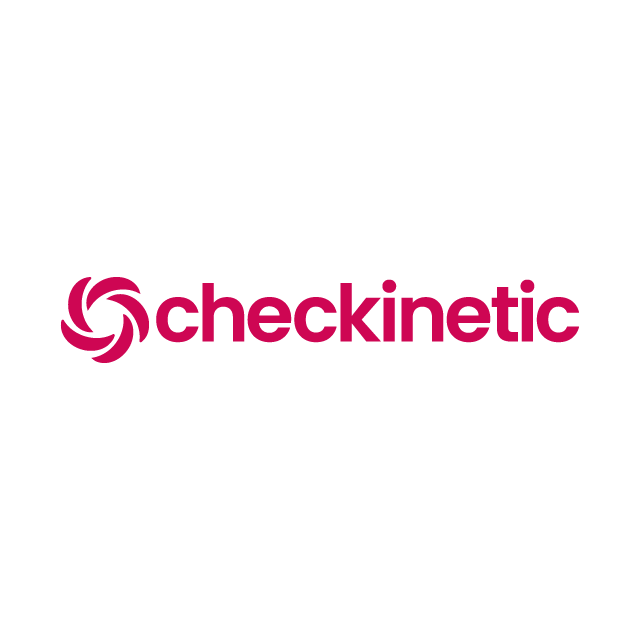 checKinetic.com logo, a brandable .com business name for sale