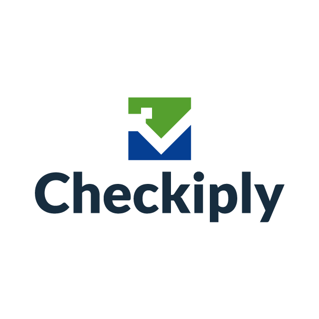 CheckIply.com logo, a brandable .com business name for sale