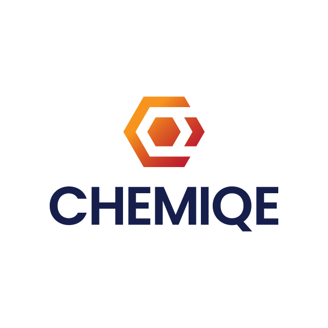 Chemiqe.com logo, a brandable .com business name for sale