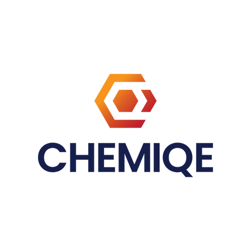 Chemiqe.com logo, a brandable .com business name for sale