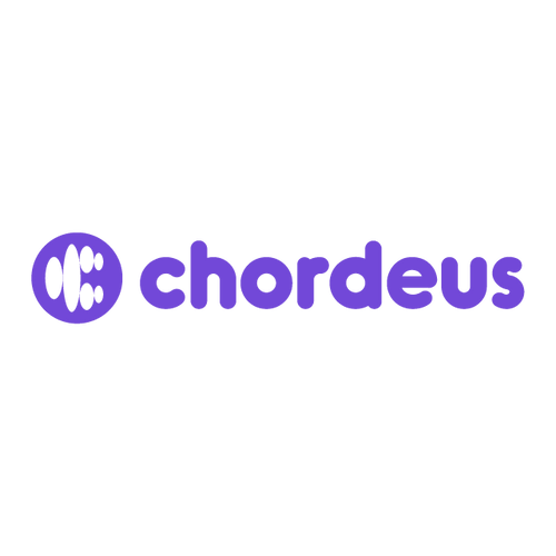 chordeus.com logo, a brandable .com business name for sale