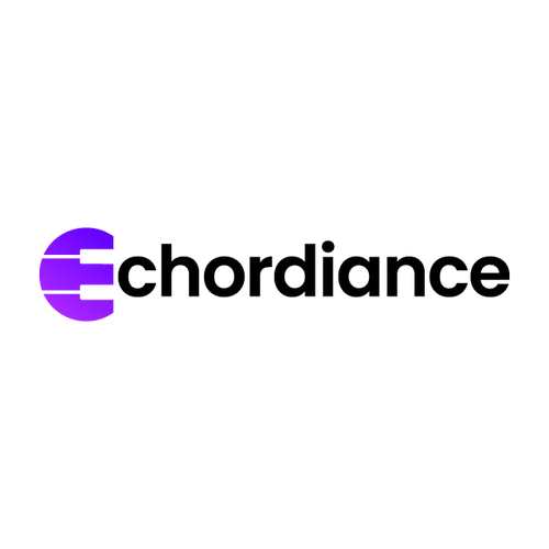 Chordiance.com logo, a brandable .com business name for sale