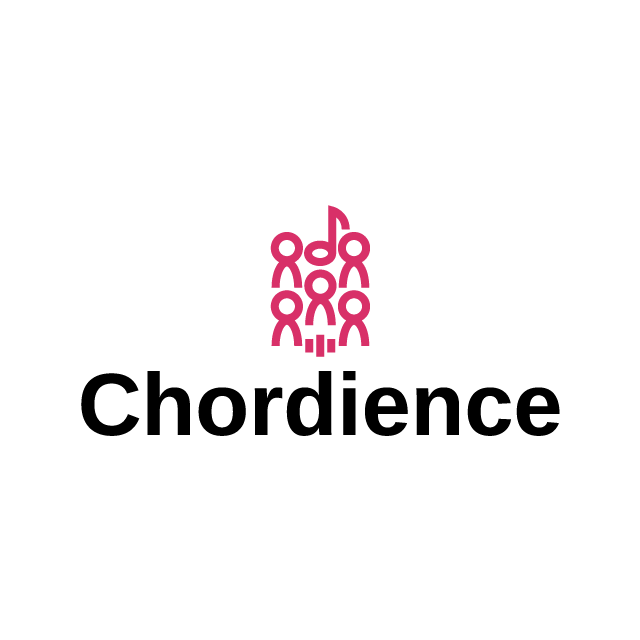 chordience.com logo, a brandable .com business name for sale