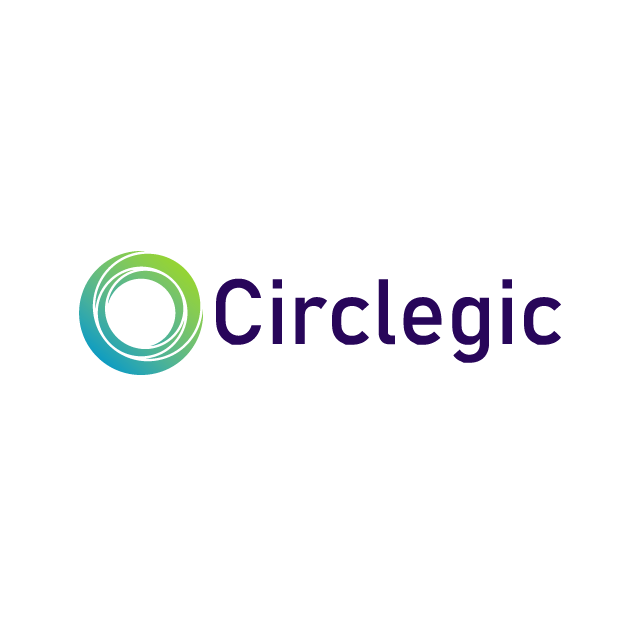 Circlegic.com logo, a brandable .com business name for sale
