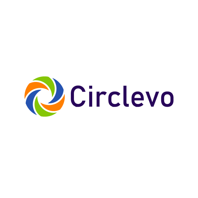 Circlevo.com logo, a brandable .com business name for sale
