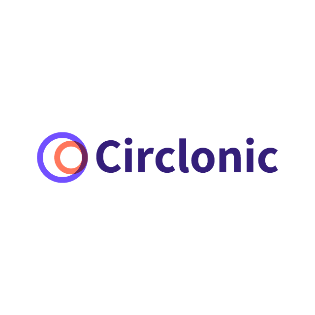 Circlonic.com logo, a brandable .com business name for sale