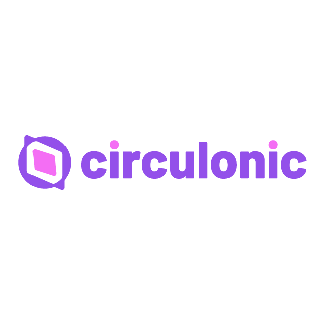 circulonic.com logo, a brandable .com business name for sale