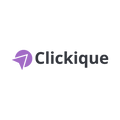 Clickique.com logo, a brandable .com business name for sale