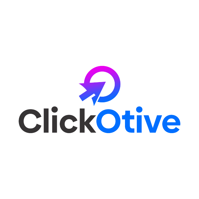 Clickotive.com logo, a brandable .com business name for sale