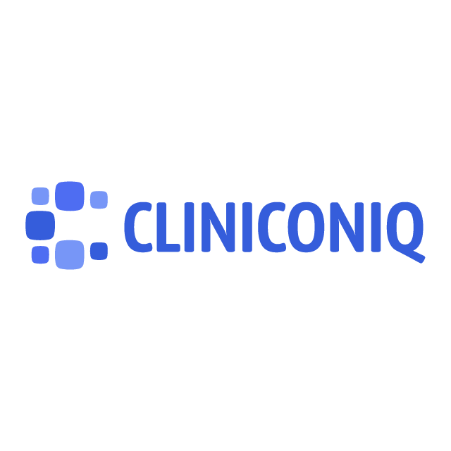Cliniconiq.com logo, a brandable .com business name for sale