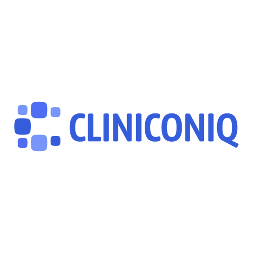 Cliniconiq.com logo, a brandable .com business name for sale
