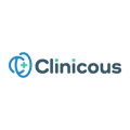 Clinicous.com logo, a brandable .com business name for sale