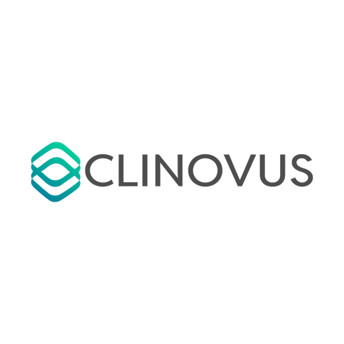 clinovus.com logo, a brandable .com business name for sale