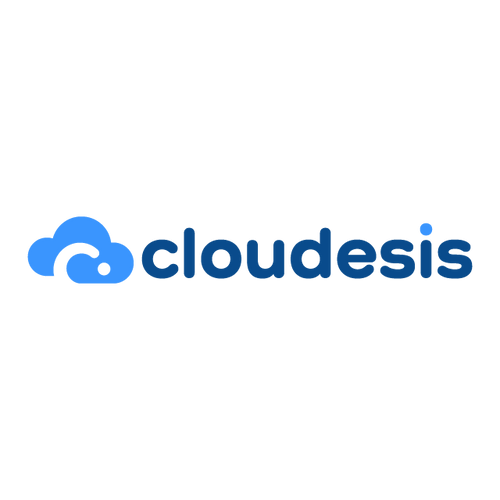 Cloudesis.com logo, a brandable .com business name for sale