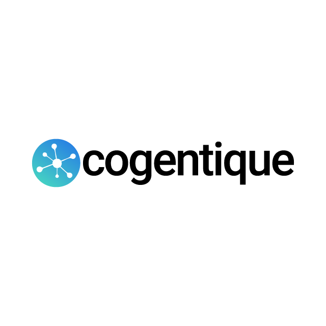 cogentique.com logo, a brandable .com business name for sale