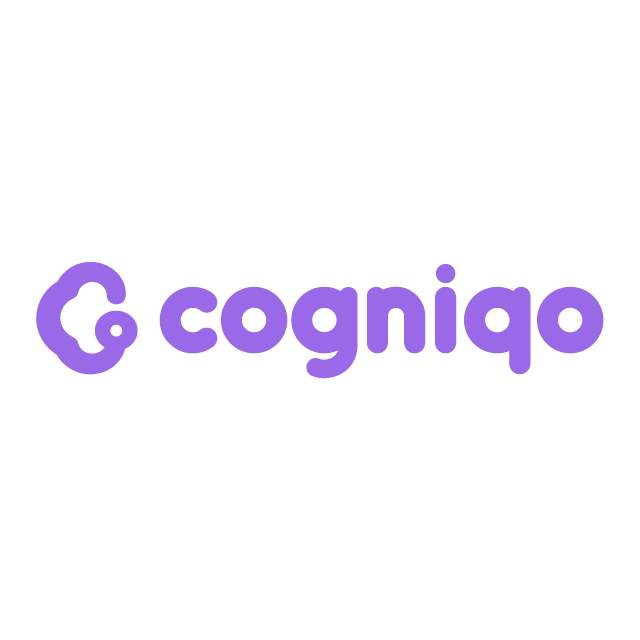 cogniqo.com logo, a brandable .com business name for sale