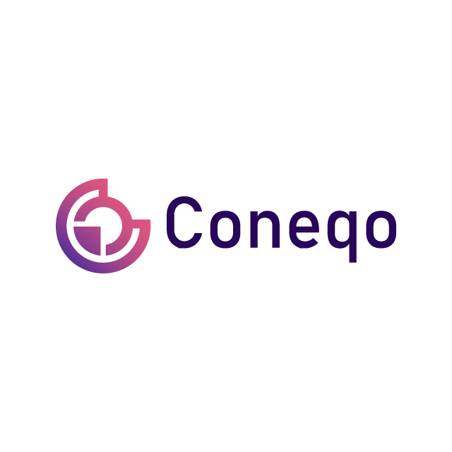 coneqo.com logo, a brandable .com business name for sale