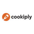 Cookiply.com logo, a brandable .com business name for sale