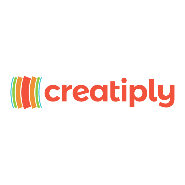 Creatiply.com logo, a brandable .com business name for sale