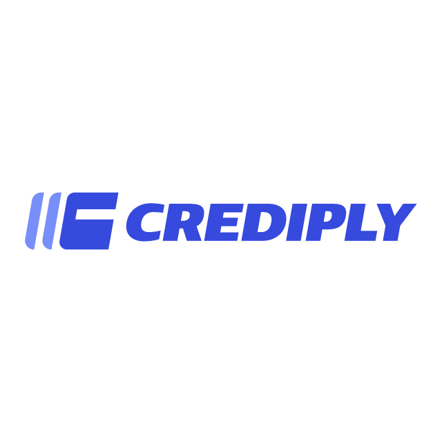 CrediPly.com logo, a brandable .com business name for sale