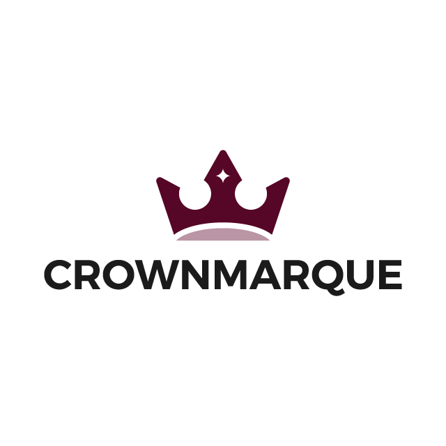 CrownMarque.com logo, a brandable .com business name for sale
