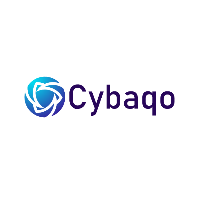 cybaqo.com logo, a brandable .com business name for sale