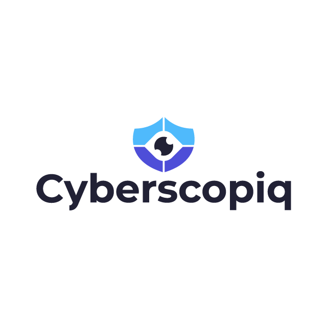 Cyberscopiq.com logo, a brandable .com business name for sale