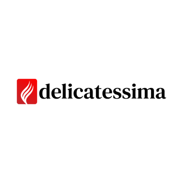 Delicatessima.com logo, a brandable .com business name for sale