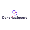 DenariusSquare.com logo, a brandable .com business name for sale