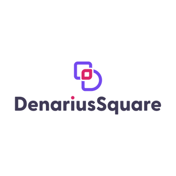 DenariusSquare.com logo, a brandable .com business name for sale