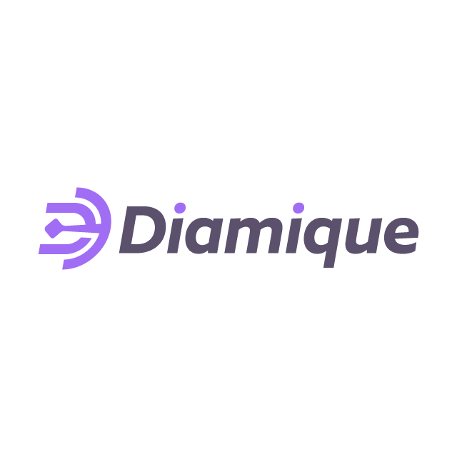 diamique.com logo, a brandable .com business name for sale