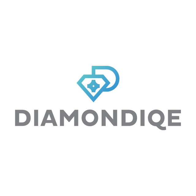 Diamondiqe.com logo, a brandable .com business name for sale