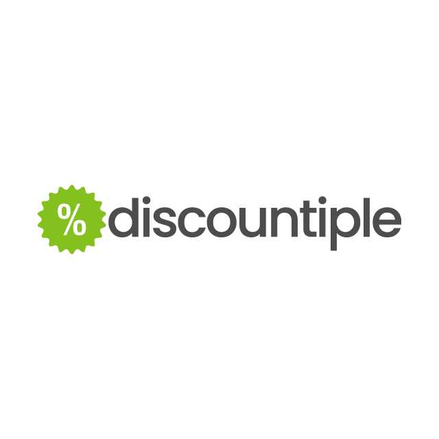 Discountiple.com logo, a brandable .com business name for sale