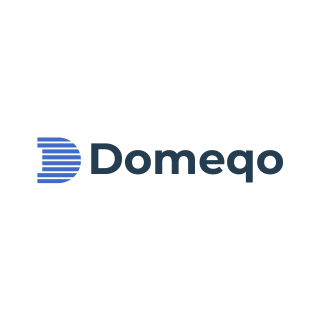 domeqo.com logo, a brandable .com business name for sale