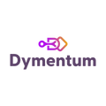 dymentum.com logo, a brandable .com business name for sale