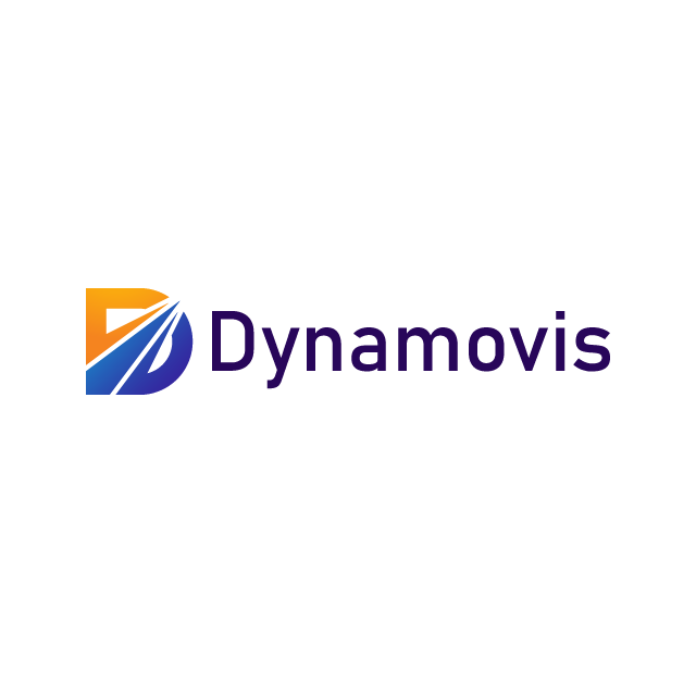 dynamovis.com logo, a brandable .com business name for sale