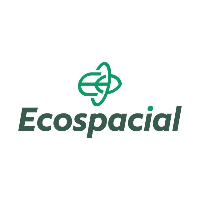 EcoSpacial.com logo, a brandable .com business name for sale