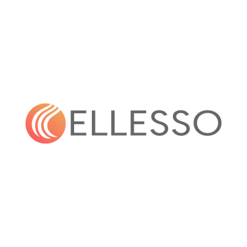 Ellesso.com logo, a brandable .com business name for sale