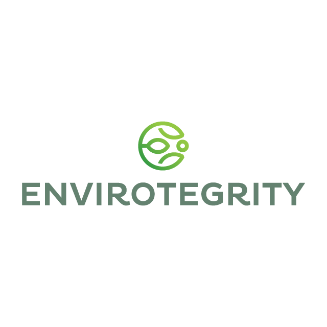 EnviroTegrity.com logo, a brandable .com business name for sale