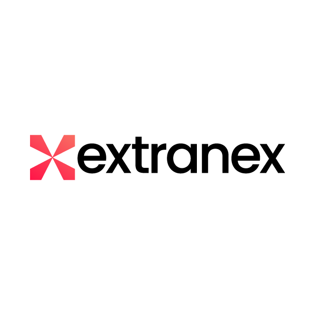 Extranex.com logo, a brandable .com business name for sale