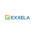 exxela.com logo, a brandable .com business name for sale