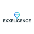 exxeligence.com logo, a brandable .com business name for sale