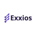 exxios.com logo, a brandable .com business name for sale