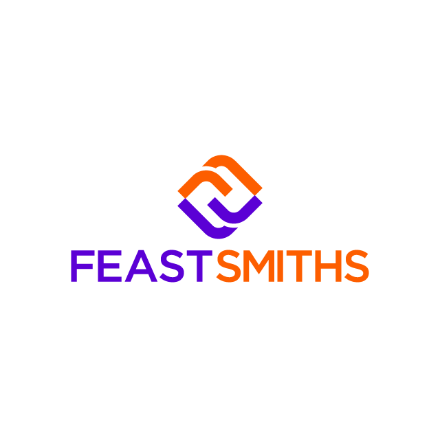 FeastSmiths.com logo, a brandable .com business name for sale