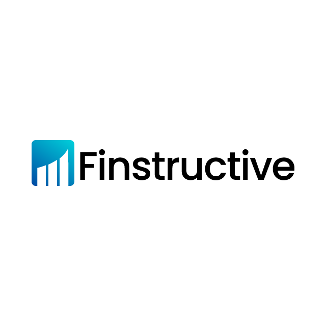 finstructive.com logo, a brandable .com business name for sale