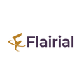Flairial.com logo, a brandable .com business name for sale