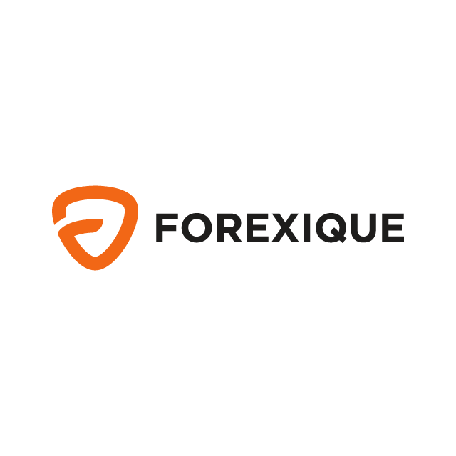 forexique.com logo, a brandable .com business name for sale