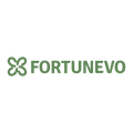 Fortunevo.com logo, a brandable .com business name for sale