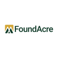 FoundAcre.com logo, a brandable .com business name for sale
